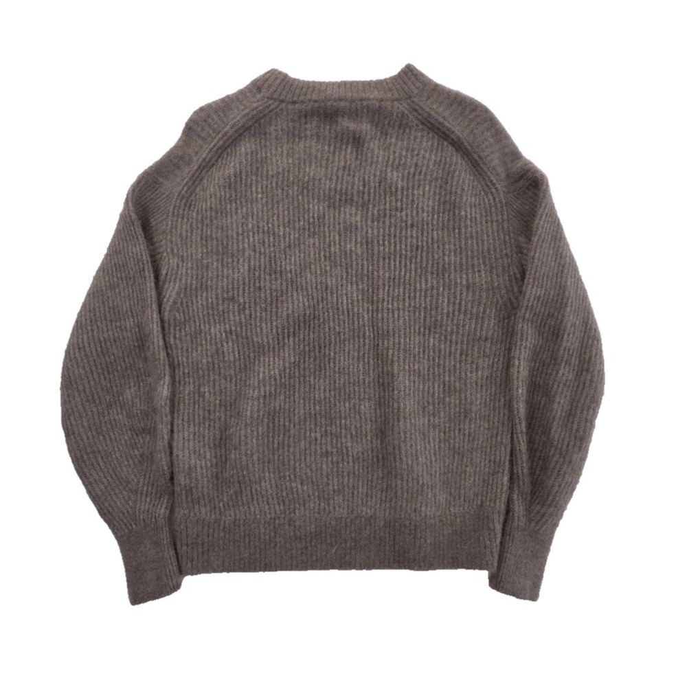 Everlane Alpaca Cocoon Crew Sweater Womens S Gray NWOT Oversized Wool Blend - Picture 2 of 14
